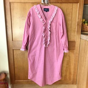 Vintage Ralph Lauren 100% Cotton Pink Nightgown